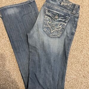 Big Star Women's Boot Cut Jeans in Blue